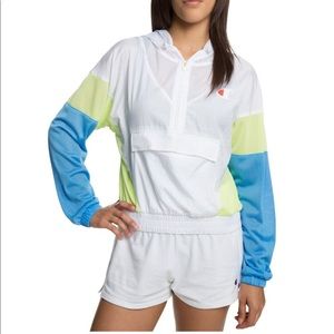 NWT Champion nylon pullover hoodie